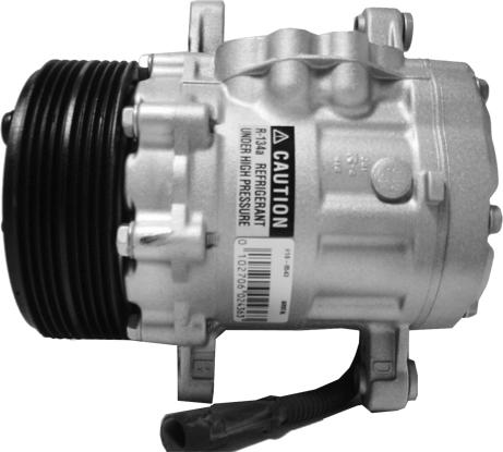 Airstal 10-0543 - Компресор, кондиціонер autocars.com.ua