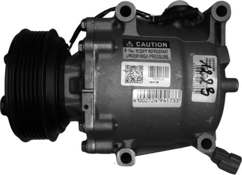 Airstal 10-1223 - Компресор, кондиціонер autocars.com.ua