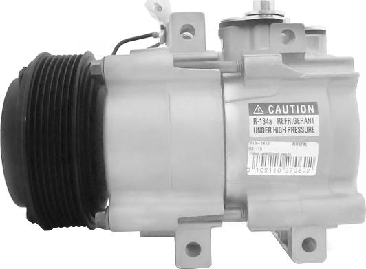 Airstal 10-1413 - Компресор, кондиціонер autocars.com.ua