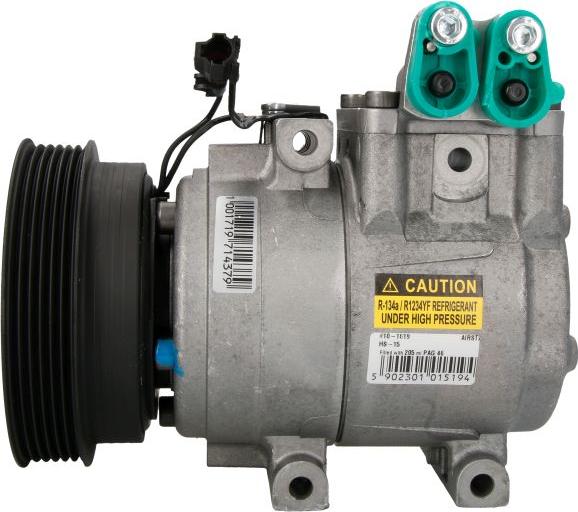 Airstal 10-1619 - Компресор, кондиціонер autocars.com.ua