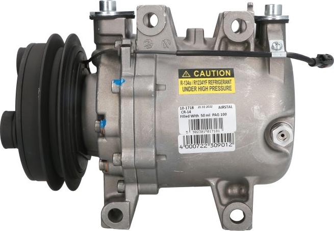 Airstal 10-1718 - Компресор, кондиціонер autocars.com.ua