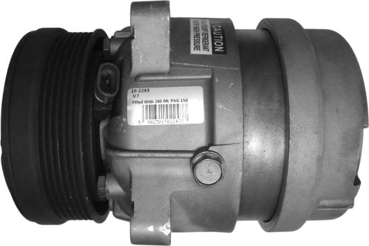 Airstal 10-2243 - Компресор, кондиціонер autocars.com.ua