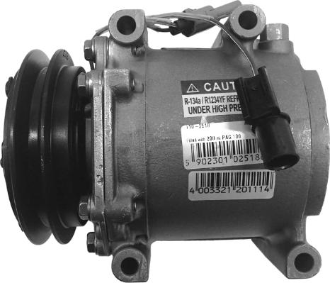 Airstal 10-2518 - Компресор, кондиціонер autocars.com.ua