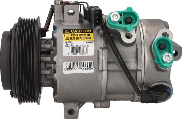 Airstal 10-3173 - Компресор, кондиціонер autocars.com.ua