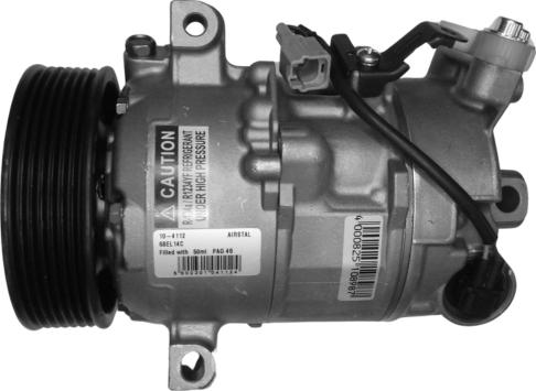 Airstal 10-4112 - Компресор, кондиціонер autocars.com.ua
