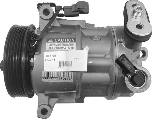 Airstal 10-4701 - Компресор, кондиціонер autocars.com.ua