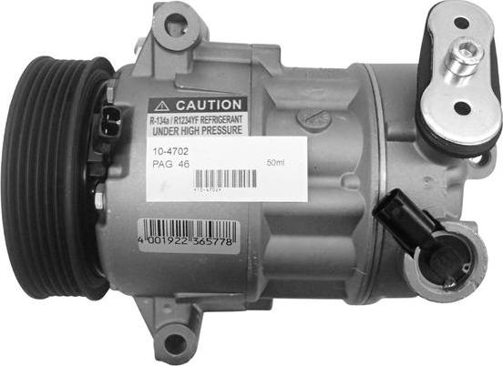 Airstal 10-4702 - Компресор, кондиціонер autocars.com.ua