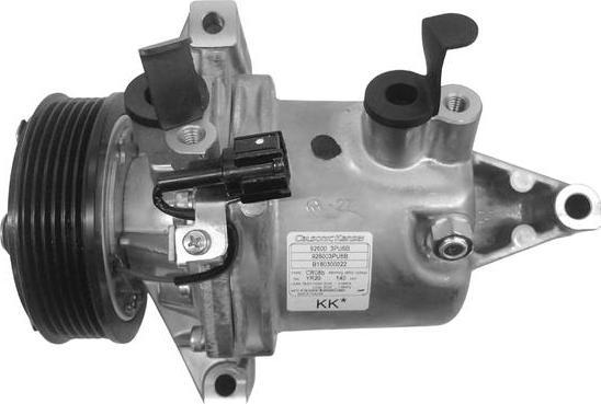 Airstal 10-5588 - Компресор, кондиціонер autocars.com.ua