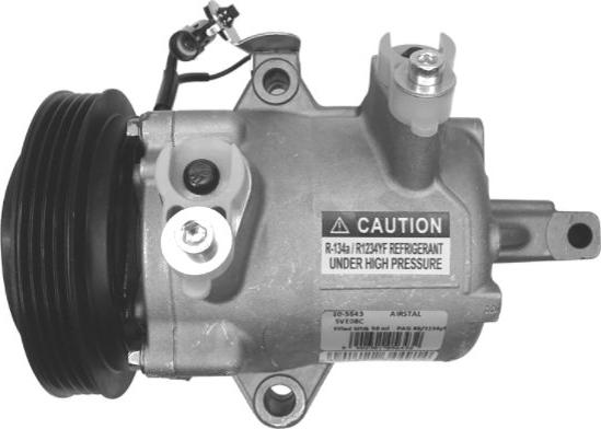 Airstal 10-5643 - Компресор, кондиціонер autocars.com.ua