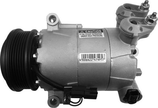 Airstal 10-6008 - Компресор, кондиціонер autocars.com.ua