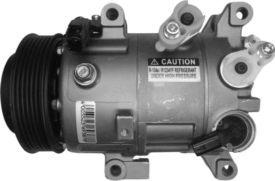 Airstal 10-6180 - Компресор, кондиціонер autocars.com.ua