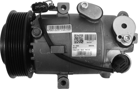 Airstal 10-6363 - Компресор, кондиціонер autocars.com.ua