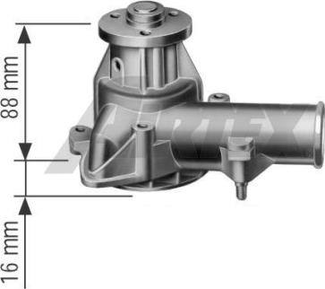 Airtex 1086-M1 - Водяний насос autocars.com.ua