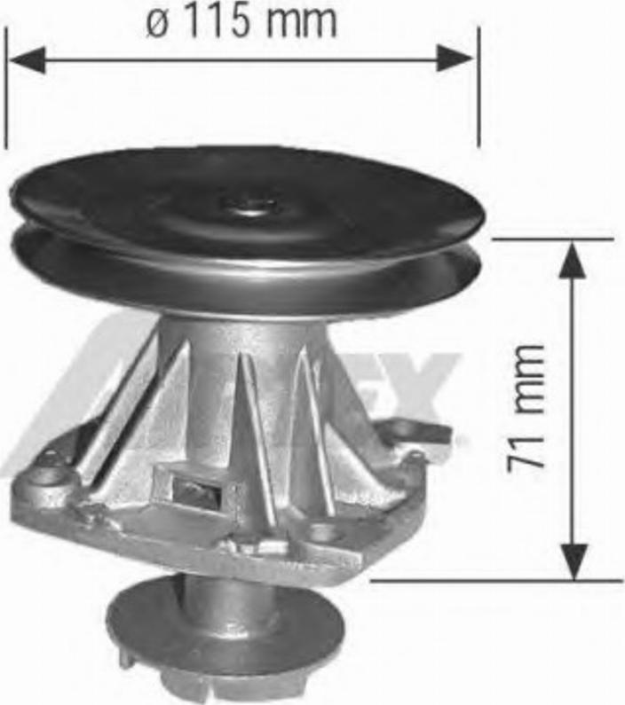 Airtex 1375 - Водяний насос autocars.com.ua