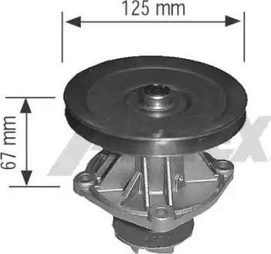 Airtex 1504 - Водяний насос autocars.com.ua