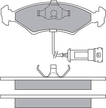 AISIN ASN-2145 - Тормозные колодки, дисковые, комплект avtokuzovplus.com.ua