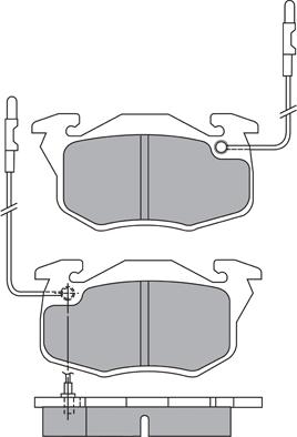 AISIN ASN-2153 - Гальмівні колодки, дискові гальма autocars.com.ua