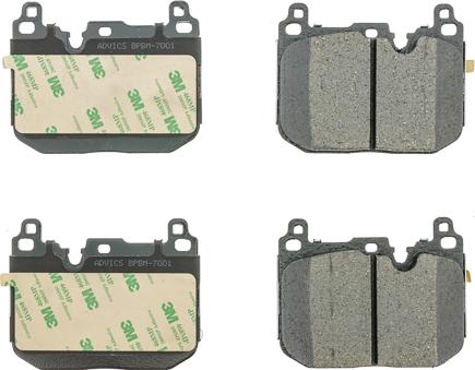 AISIN BPBM-7001 - Гальмівні колодки, дискові гальма autocars.com.ua