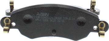 AISIN BPCI-1006 - Тормозные колодки, дисковые, комплект autodnr.net