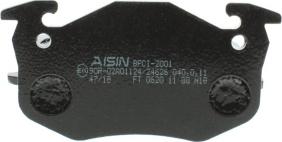 AISIN BPCI-2001 - Тормозные колодки, дисковые, комплект autodnr.net