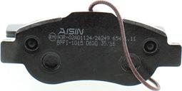 AISIN BPFI-1015 - Тормозные колодки, дисковые, комплект avtokuzovplus.com.ua