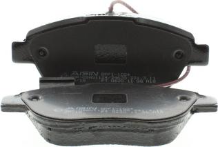 Aisin BPFI-1024 - Гальмівні колодки, дискові гальма autocars.com.ua
