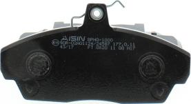 AISIN BPHO-1000 - Гальмівні колодки, дискові гальма autocars.com.ua