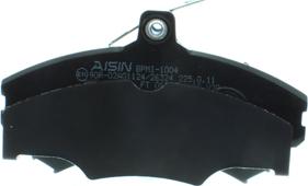 AISIN BPMI-1004 - Гальмівні колодки, дискові гальма autocars.com.ua
