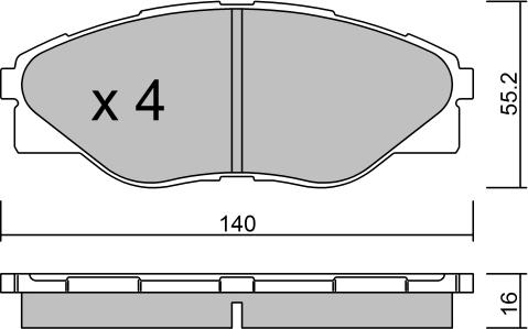 TRW Engine Component GDB3532 - Гальмівні колодки, дискові гальма autocars.com.ua