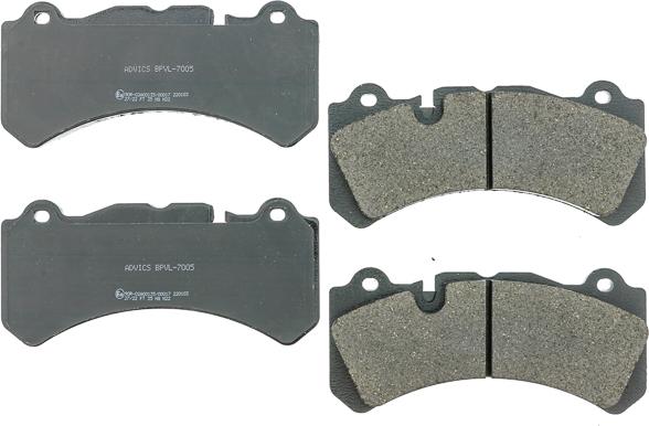 AISIN BPVL-7005 - Гальмівні колодки, дискові гальма autocars.com.ua