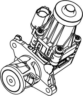 Aisin EGRAZ-7013 - Клапан повернення ОГ autocars.com.ua