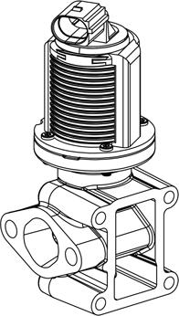 Aisin EGRAZ-7016 - Клапан возврата ОГ autodnr.net