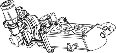 Aisin EGRAZ-7025 - Клапан возврата ОГ autodnr.net