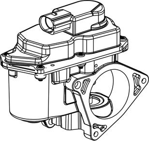 Aisin EGRAZ-7031 - Клапан возврата ОГ autodnr.net