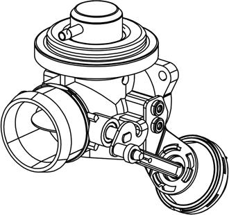 Aisin EGRAZ-7037 - Клапан возврата ОГ autodnr.net