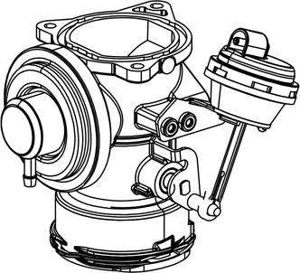 Aisin EGRAZ-7041 - Клапан возврата ОГ autodnr.net