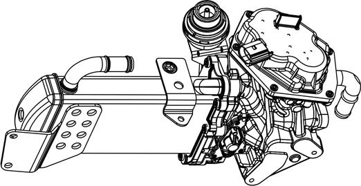 Aisin EGRAZ-7045 - Клапан повернення ОГ autocars.com.ua