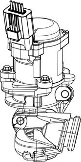 Aisin EGRAZ-7046 - Клапан возврата ОГ autodnr.net