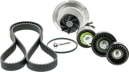 AISIN TKPS-7063 - Водяний насос + комплект зубчатого ременя autocars.com.ua