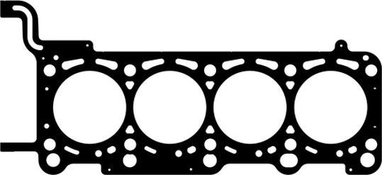 Ajusa 10204100 - Прокладка, головка циліндра autocars.com.ua