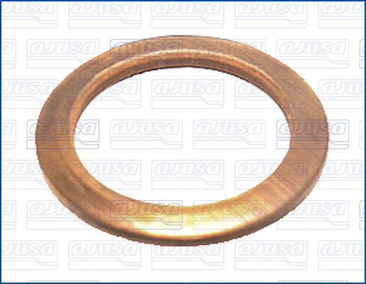 Ajusa 21012700 - Уплотнительное кольцо, резьбовая пробка маслосливного отверстия autodnr.net