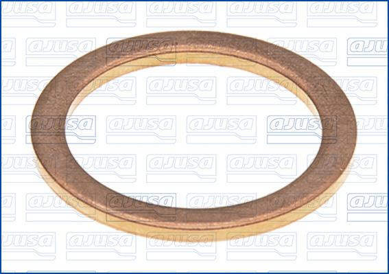 Ajusa 21019500 - Уплотнительное кольцо, резьбовая пробка маслосливного отверстия autodnr.net