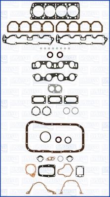 Ajusa 50010600 - Комплект прокладок, двигун autocars.com.ua