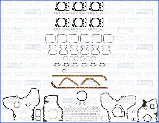 Ajusa 50019600 - Комплект прокладок, двигун autocars.com.ua