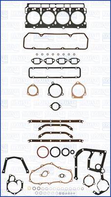 Ajusa 50020900 - Комплект прокладок, двигун autocars.com.ua