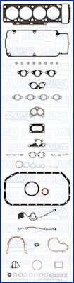 Ajusa 50043800 - Комплект прокладок, двигун autocars.com.ua