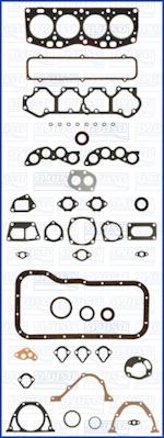 Ajusa 50067900 - Комплект прокладок, двигун autocars.com.ua