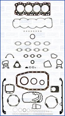 Ajusa 50068700 - Комплект прокладок, двигун autocars.com.ua