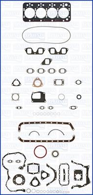 Ajusa 50112800 - Комплект прокладок, двигун autocars.com.ua