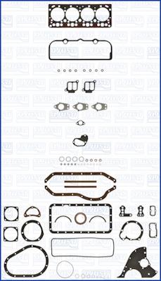 Ajusa 50123300 - Комплект прокладок, двигатель avtokuzovplus.com.ua